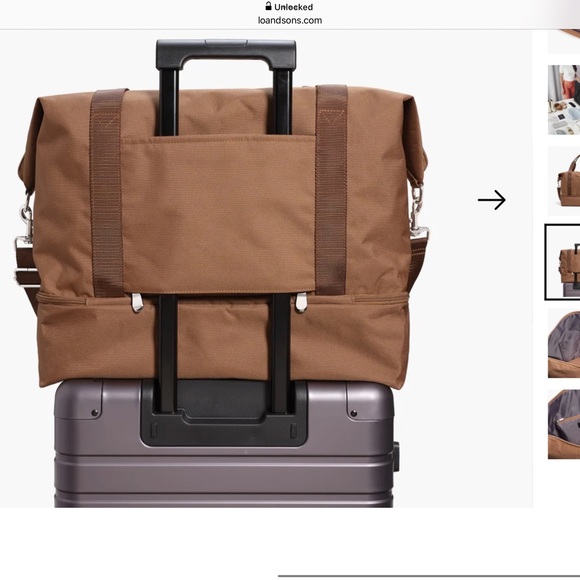 Lo & Sons Other - Lo & Sons Brown Travel Bag Catalina Deluxe Large